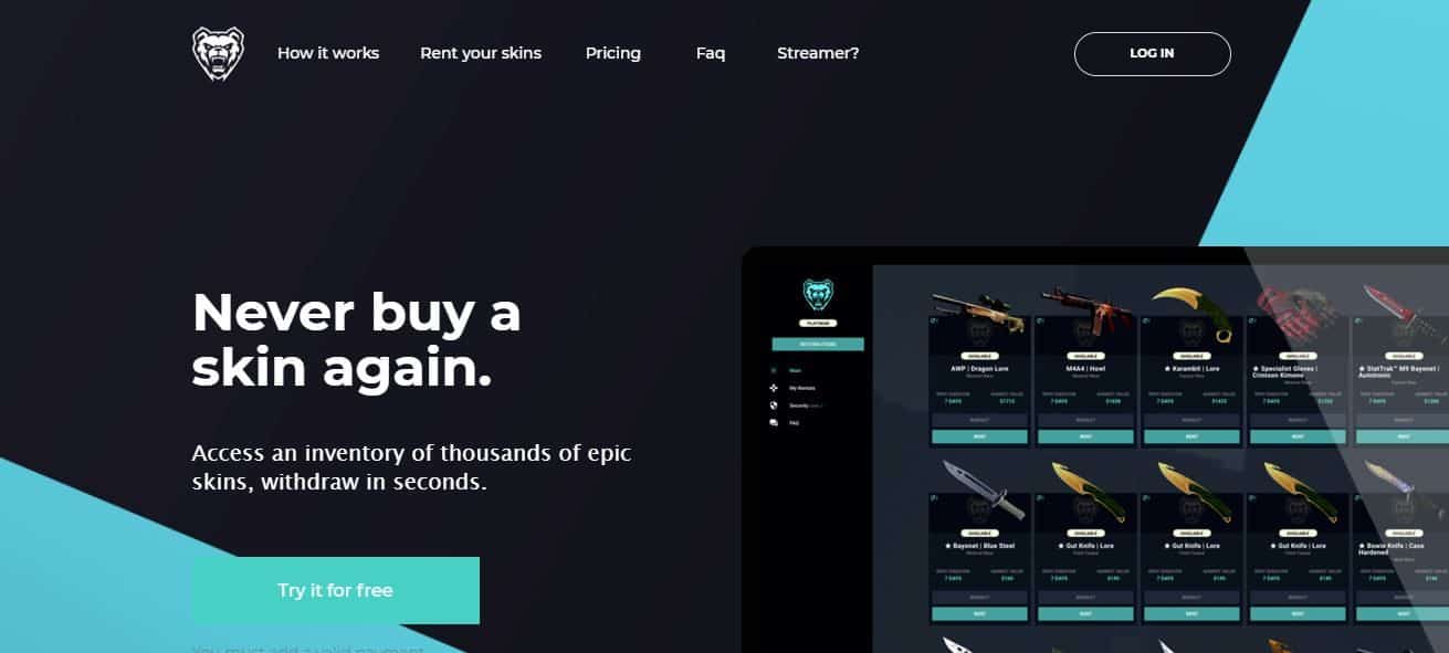 Lootbear Bewertung – How To Deposit and Rent out Your Skins On LootBear ...