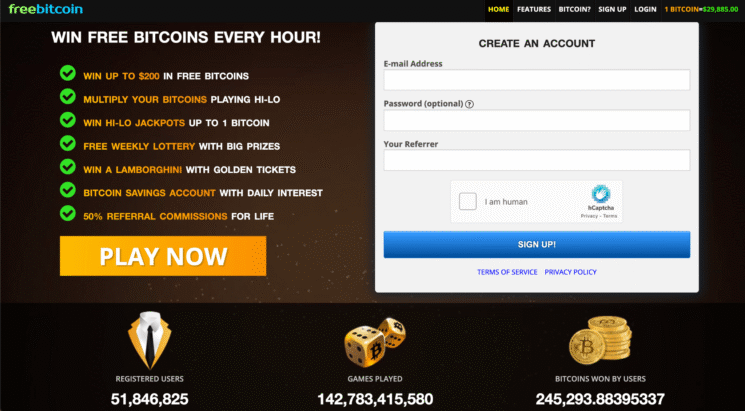 What is FreeBitco.in?