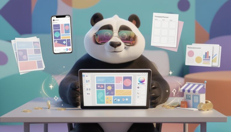 探索五种经过验证的、真实的 Canva 赚钱方式，从销售数字产品到提供设计服务和在线赚钱。.